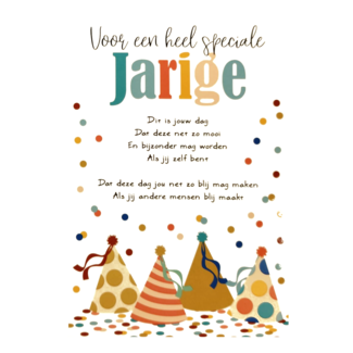 Artige Kaart - Intense - Voor een heel speciale jarige - TE030-C