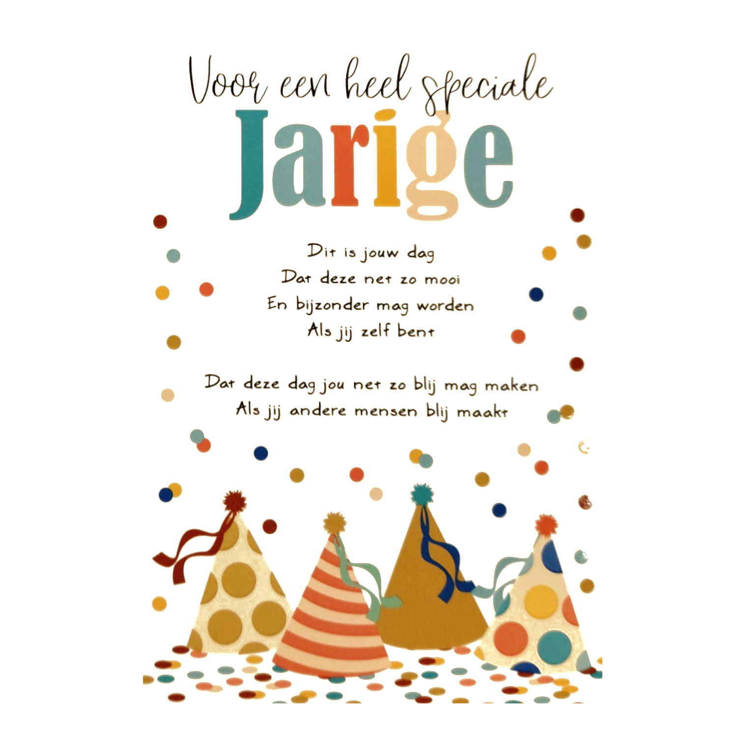 Kaart - Intense - Voor een heel speciale jarige- TE030-C
