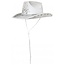 PartyXplosion Hoed - Cowboy - Cowgirl - Wit - Met strass steentjes