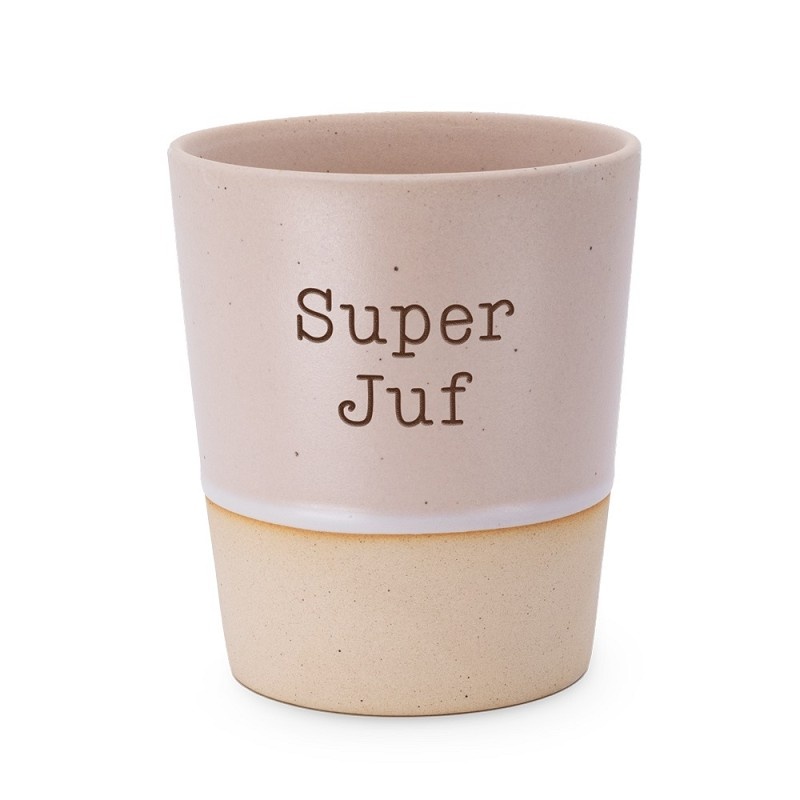 Koffiemok zonder oor - Superjuf