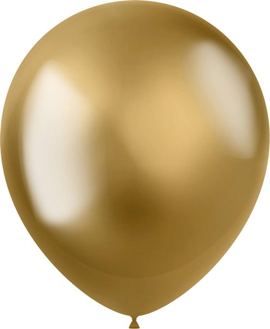 Ballonnen - Goud - Intense gold - Metallic - 33cm - 10st.