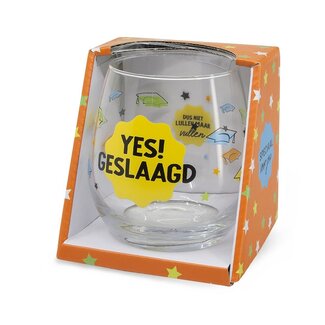 Miko Glas - Water- & wijnglas - Yes! Geslaagd