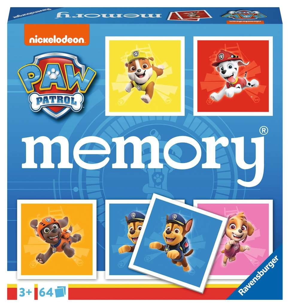 Spel - Memory - Paw Patrol - 3+