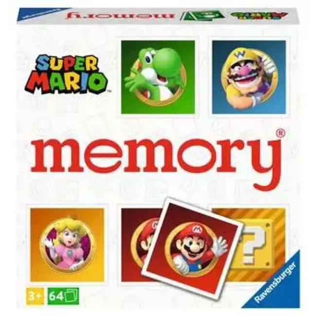 Ravensburger Spel - Memory - Super Mario - 3+