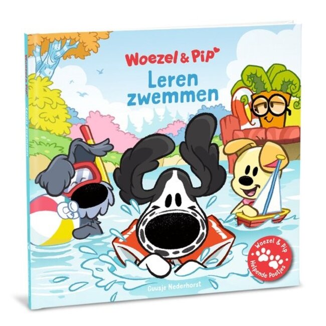Boek - Woezel & Pip - Leren zwemmen