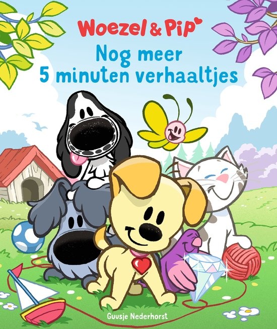 Boek - Woezel & Pip - Nog meer 5 minuten verhaaltjes - 3+