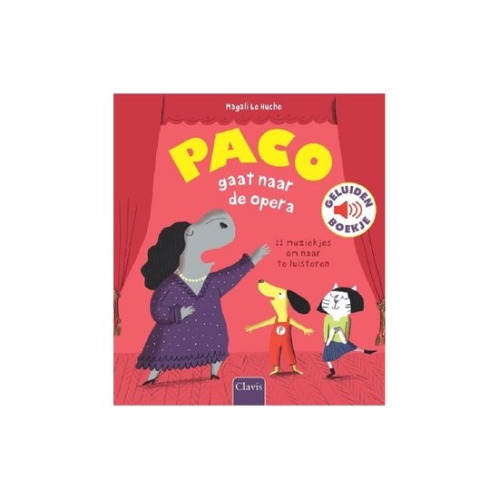 Boek - Paco gaat naar de opera - Met muziek