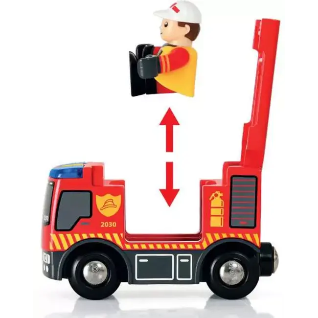 Brio Treinbaanset - Brandweer - Reddingsset