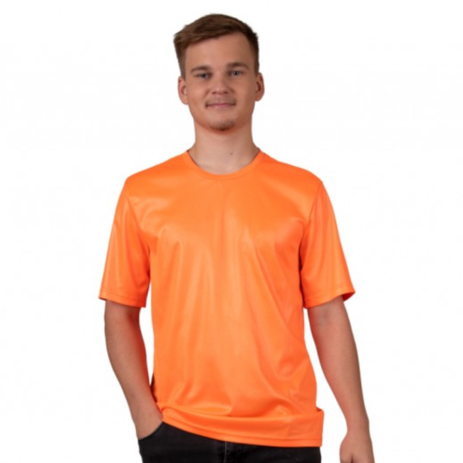 PartyXplosion T-shirt - Oranje - Neon - XS