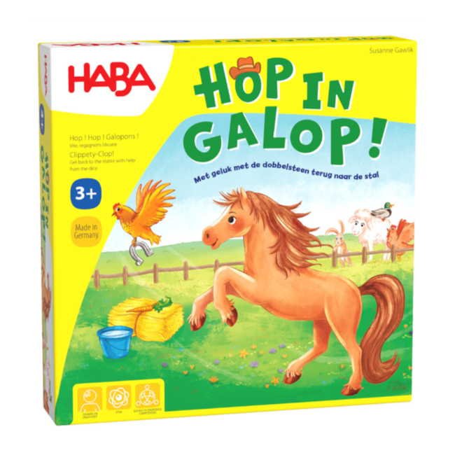Haba Spel - Hop in galop! - 3+