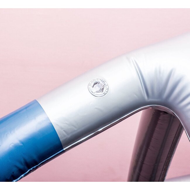 Out of the Blue Looprek - Opblaasbaar - Zilverkleurig