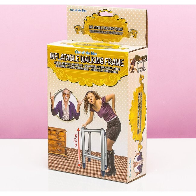 Out of the Blue Looprek - Opblaasbaar - Zilverkleurig