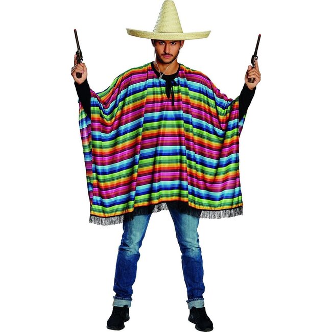 PartyXplosion Poncho - Mexico - One size