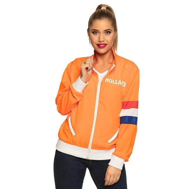 PartyXplosion Trainingsvest - Holland - Oranje - 80's & 90's - Dames - L