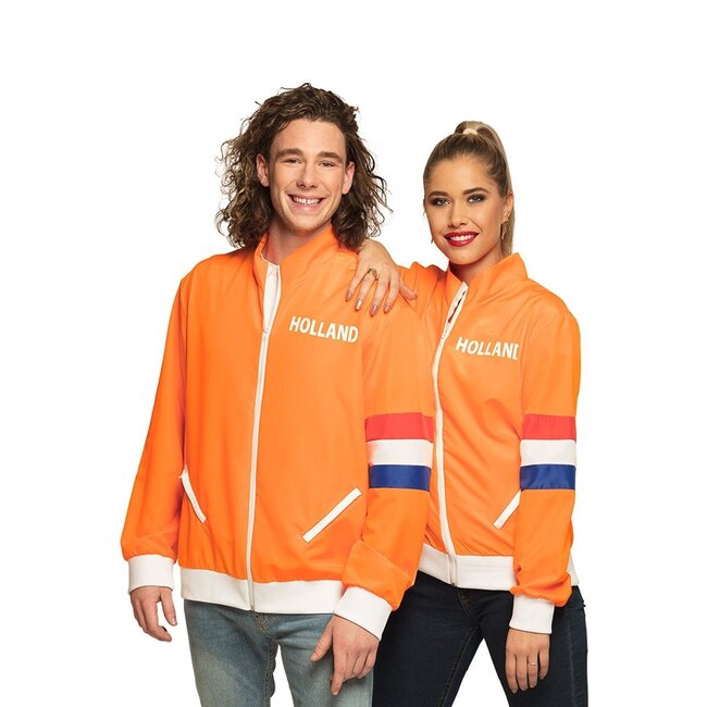 PartyXplosion Trainingsvest - Holland - Oranje - 80's & 90's - Dames - L