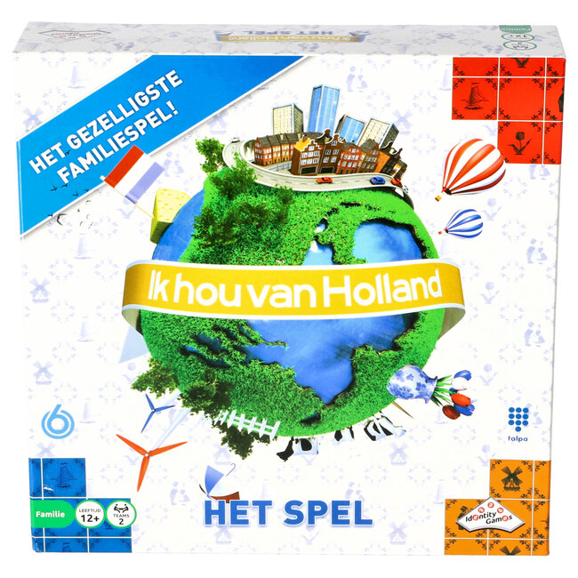 Spel - Bordspel - Ik hou van Holland - 12+