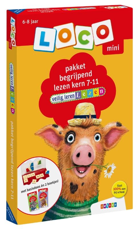 Loco Mini - Pakket - Begrijpend lezen - Kern 7-11 - 6-8 jaar