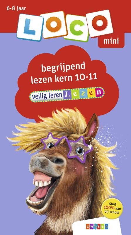 Loco Mini - Boekje - Veilig leren lezen - Begrijpend lezen - Kern 10-11 - 6-8 jaar