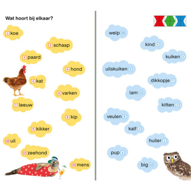 Loco Leerspellen Loco Mini - Boekje - Veilig leren lezen - Begrijpend lezen - Kern 10-11 - 6-8 jaar