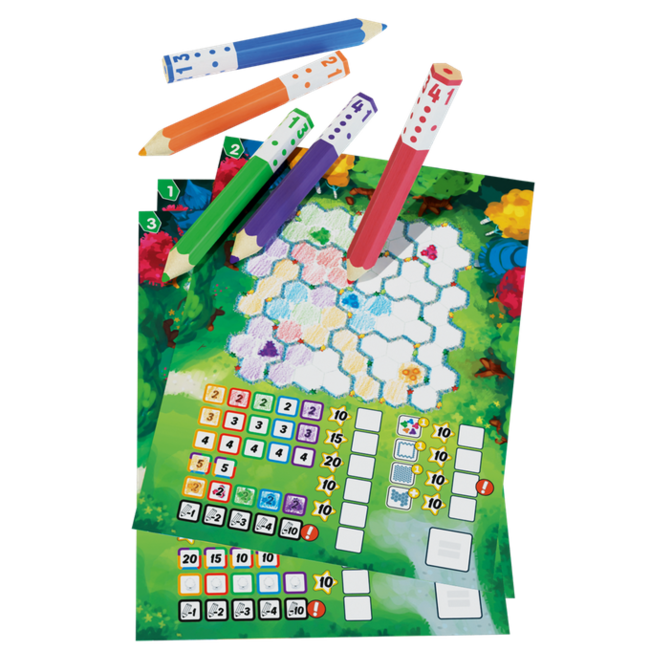 999 Games Pick a Pen - Tuinen - Dobbelspel - 8+