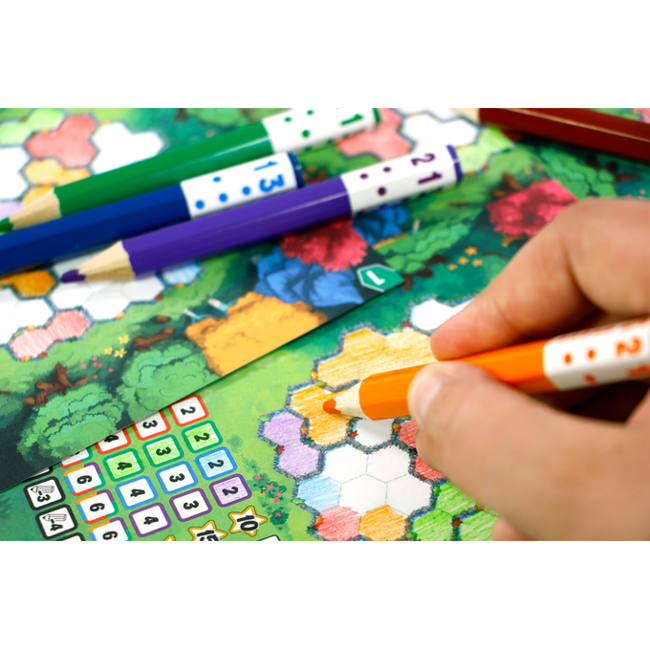 999 Games Pick a Pen - Tuinen - Dobbelspel - 8+