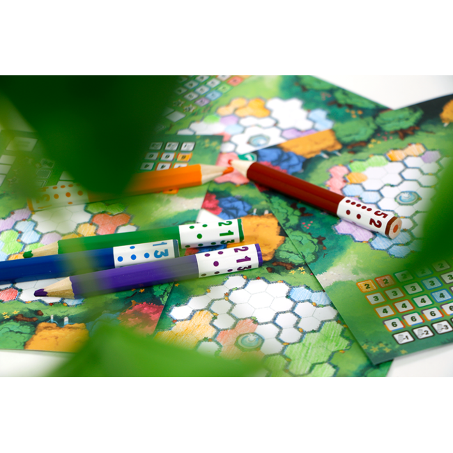 999 Games Pick a Pen - Tuinen - Dobbelspel - 8+