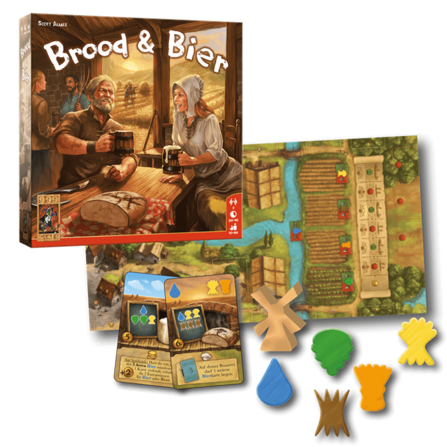 999 Games Spel - Bordspel - Brood & bier - 10+