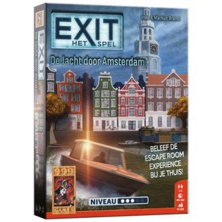 999 Games Coöperatief spel - Exit - Escaperoom - De jacht door Amsterdam - 12+