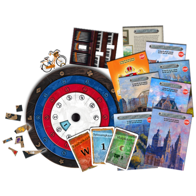 999 Games Coöperatief spel - Exit - Escaperoom - De jacht door Amsterdam - 12+