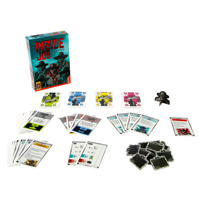 999 Games Spel - Coöperatief kaartspel - Inside job - 10+