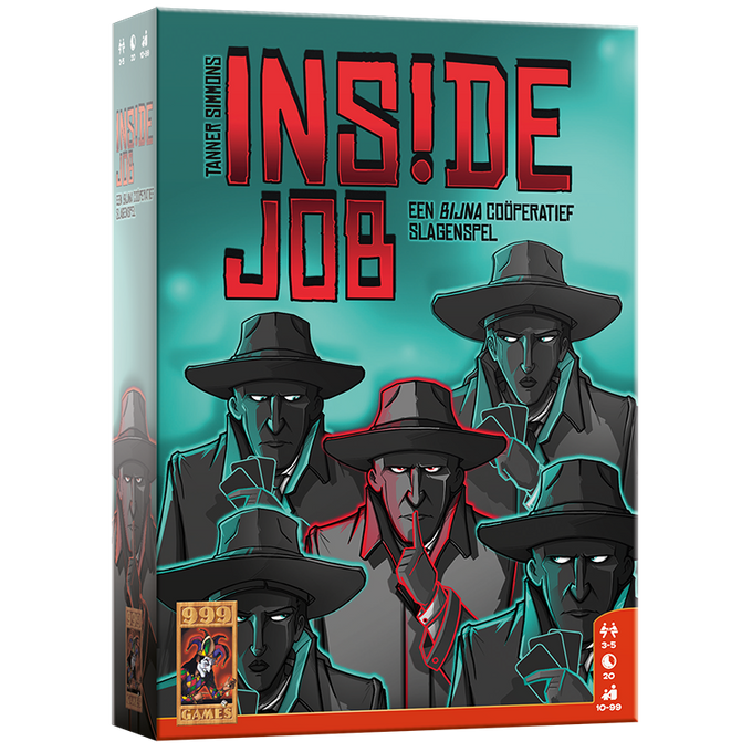 Spel - Coöperatief kaartspel - Inside job - 10+