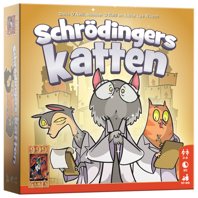 999 Games Spel - Blufspel - Schrödinger's katten - 10+