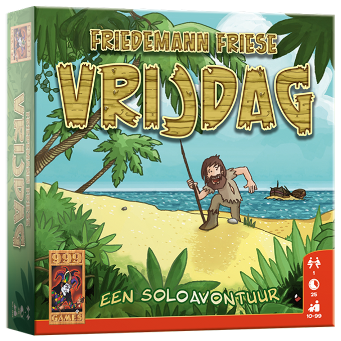 Spel - Kaartspel - Vrijdag - Solospel - 10+