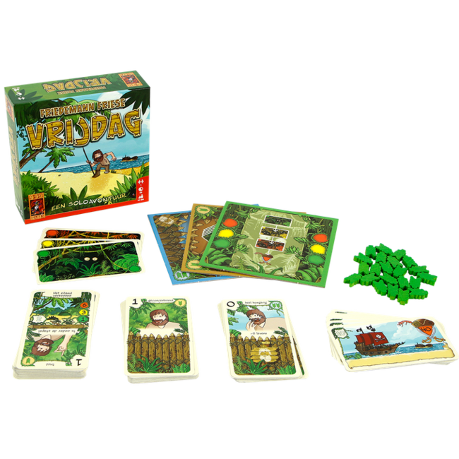 999 Games Spel - Kaartspel - Vrijdag - Solospel - 10+