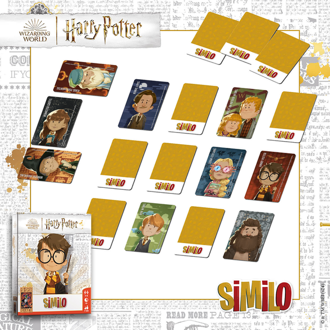 999 Games Similo - Harry Potter - Coöperatief spel - 7+