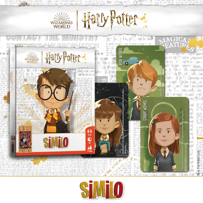 999 Games Similo - Harry Potter - Coöperatief spel - 7+
