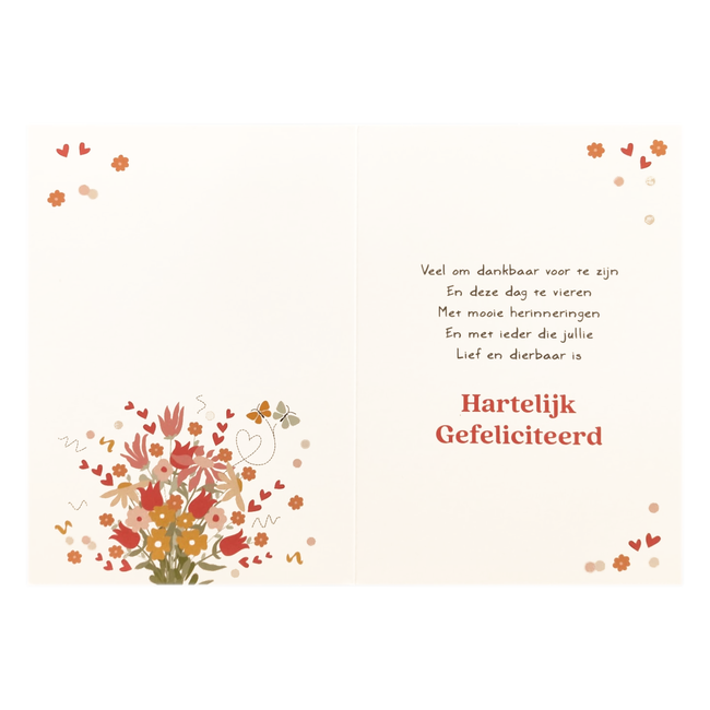 Artige Kaart - 50 jaar getrouwd - Intense - TE014-D