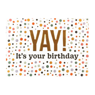 Artige Kaart - Daisy - Yay! It's your Birthday - DSY042-A