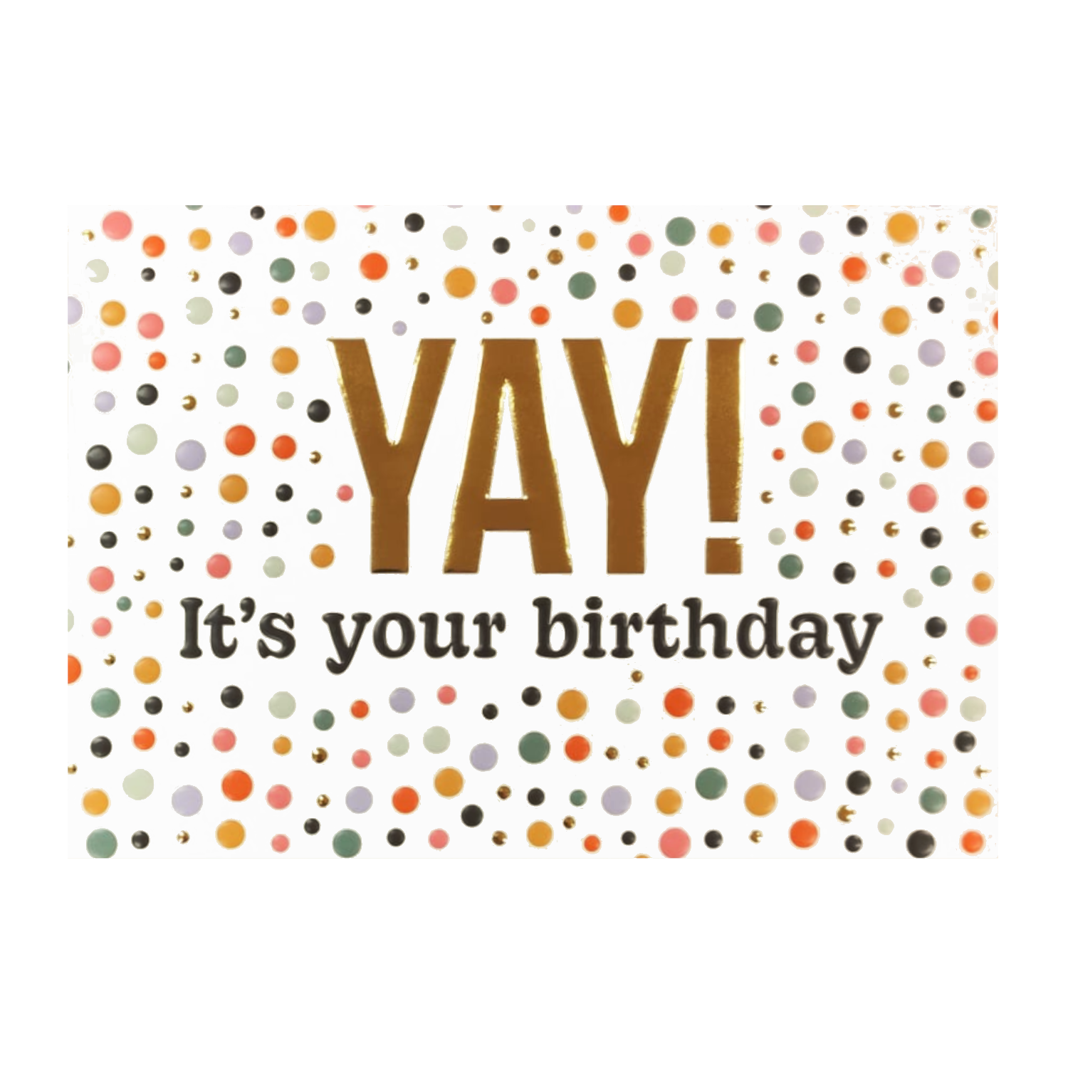 Kaart - Daisy - Yay! It's your Birthday - DSY042-A