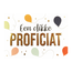 Artige Kaart - Een dikke proficiat - Daisy - DSY054-B