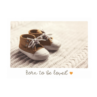 Artige Kaart - Born to be loved - Little wishes - ECLT05