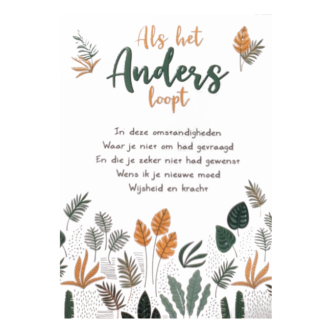 Artige Kaart - Intense - Als het anders loopt - TE051-C