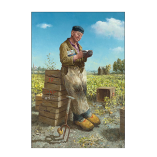 Comello Kaart - De aardappelsteker - Marius van Dokkum