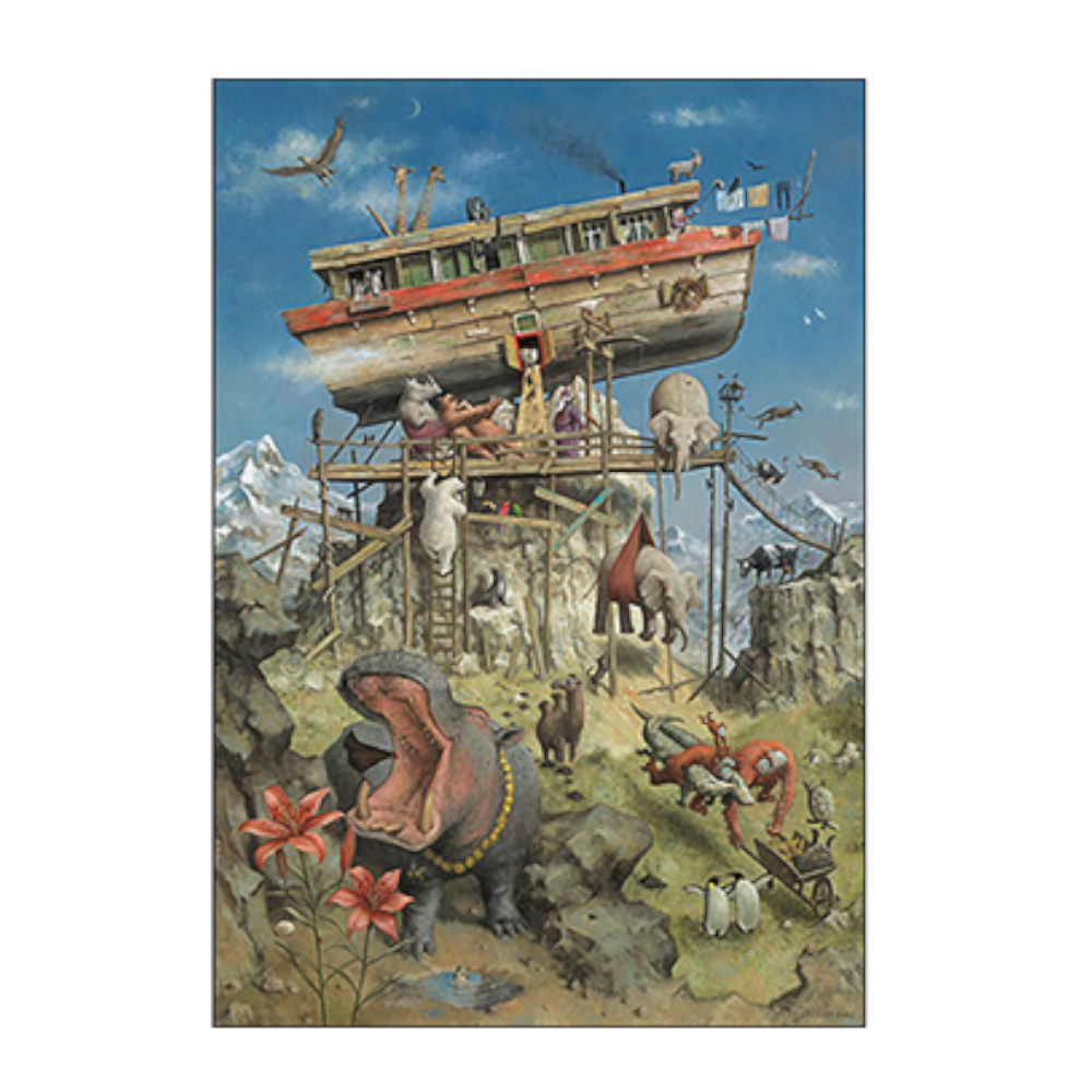 Kaart - Marius van Dokkum - De ark van Noach