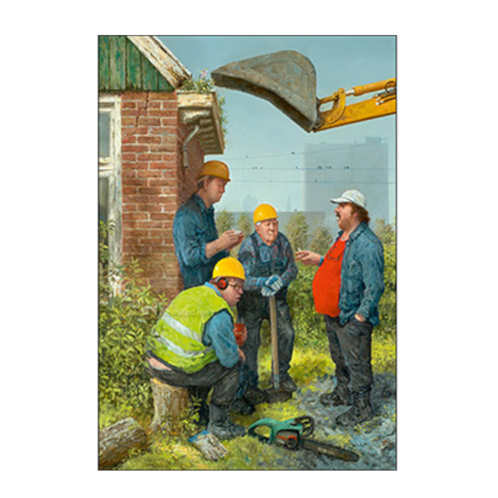 Kaart - Marius van Dokkum - Een schepje er bovenop