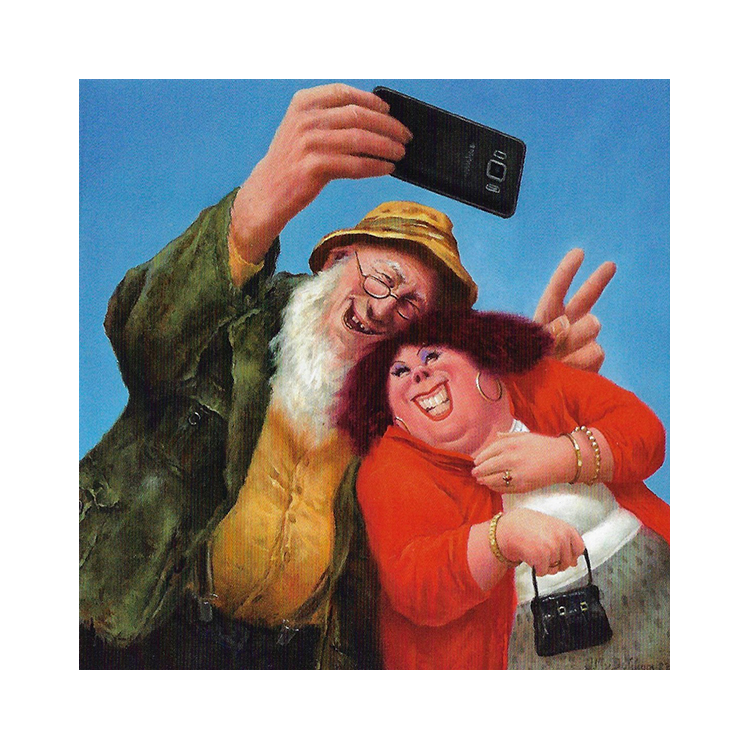 Kaart - Marius van Dokkum - Klein - Selfie