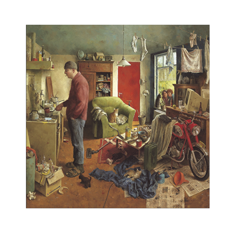 Kaart - Comello - Marius van Dokkum - Klein - Mannenhuishouding
