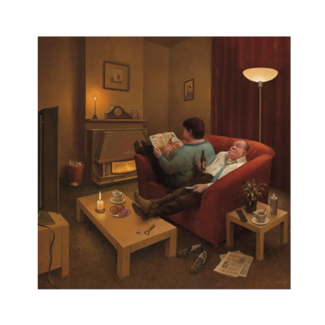 Comello Kaart - Als het buiten stormt - Klein - Marius van Dokkum