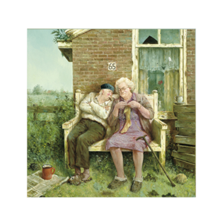 Comello Kaart - Liefde vergaat niet - Klein - Marius van Dokkum