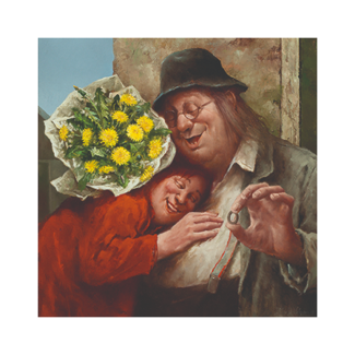 Comello Kaart - Recht uit het hart - Klein - Marius van Dokkum